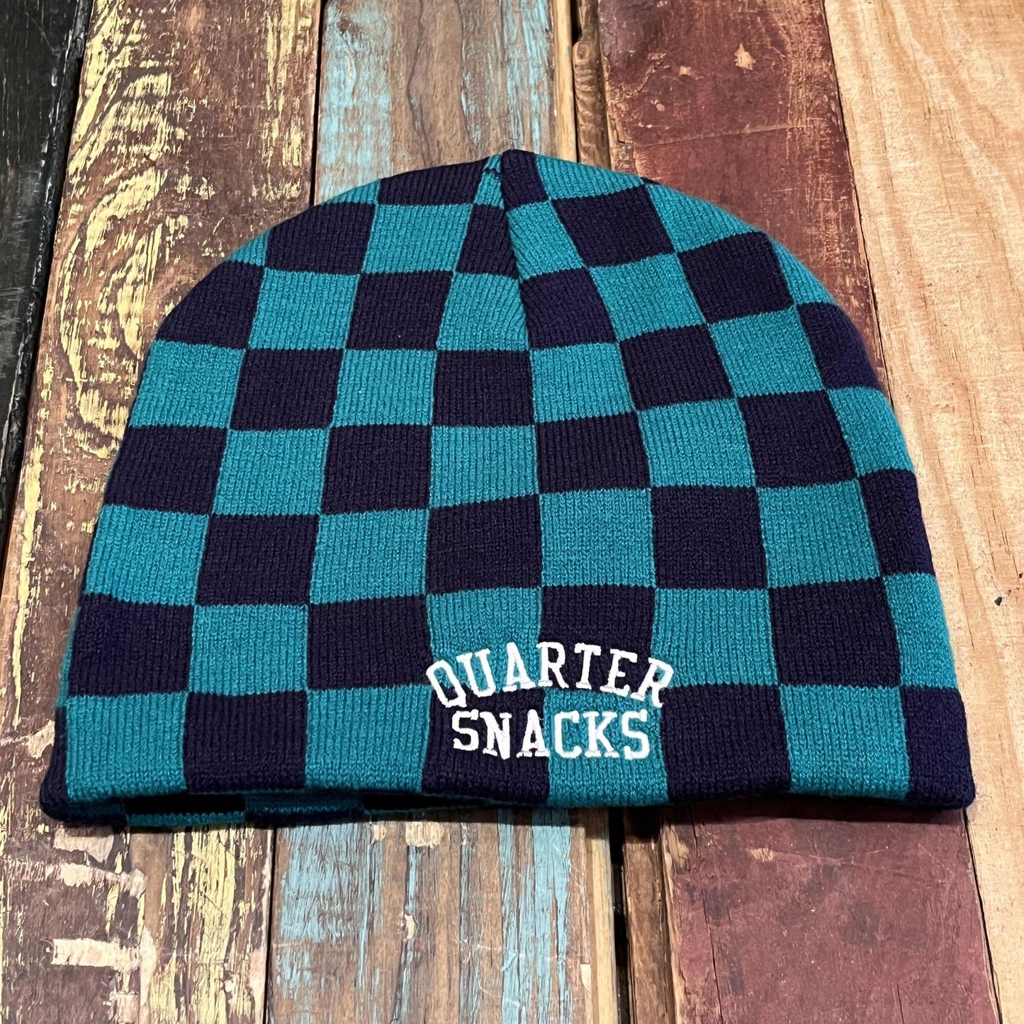 CHECKERBOARD BEANIE QS
