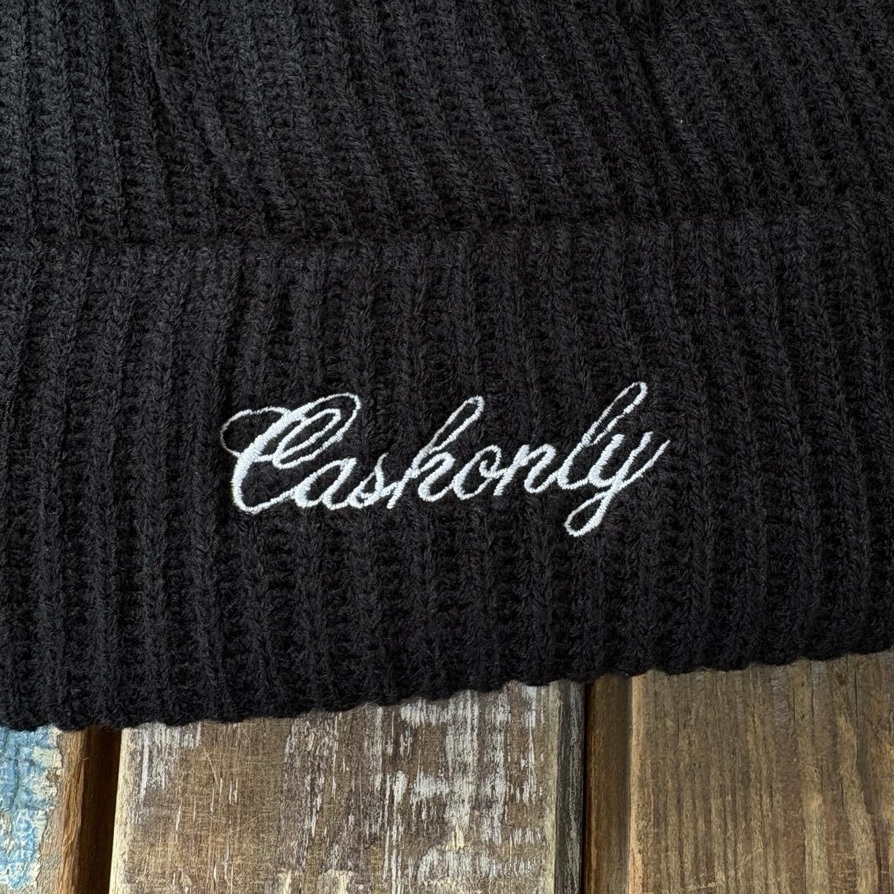 Cash Only Script Beanie