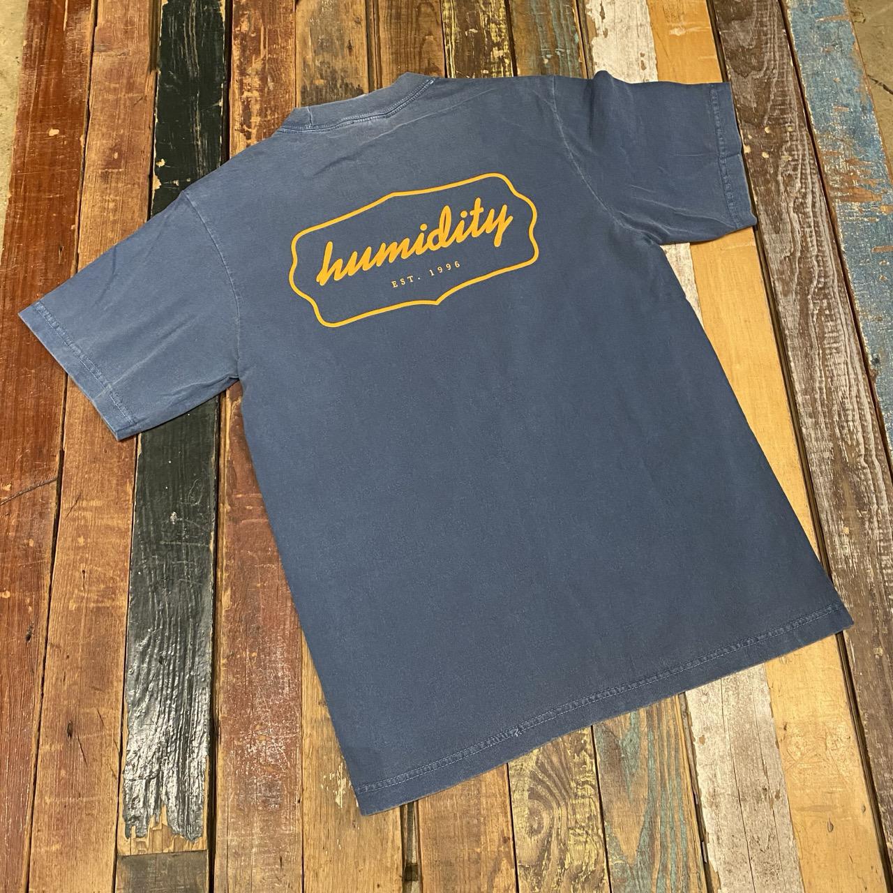 Washed Denim Badge Tee