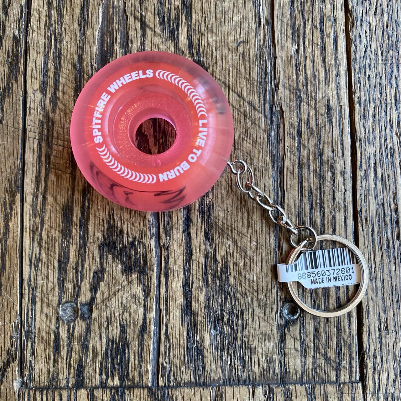 Spitfire Wheels Sapphire Keychain