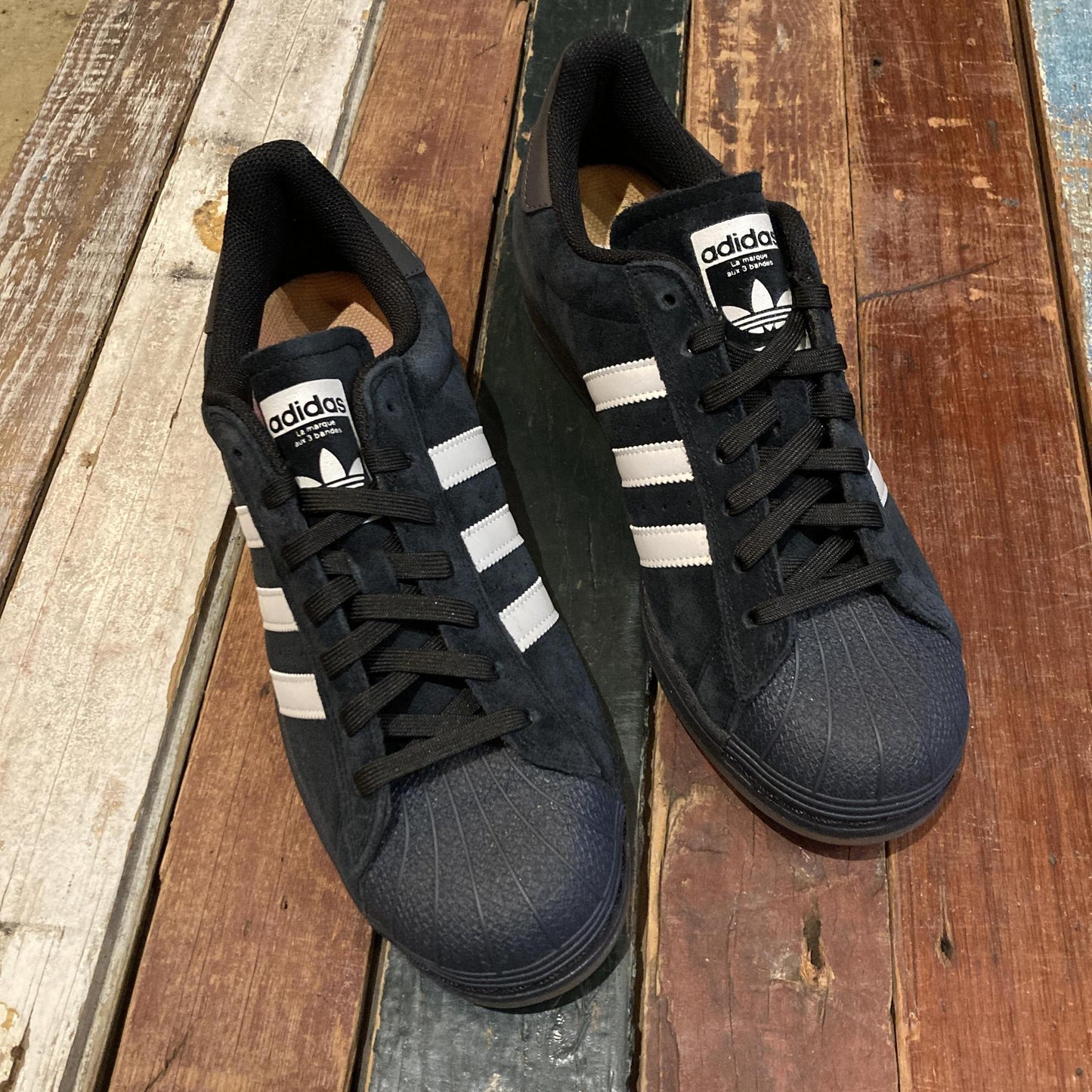 Adidas SUPERSTAR ADV (Core Black/Zero Metallic/Spark)