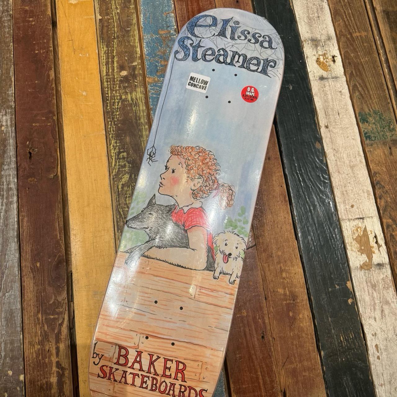 Baker Elissa Steamer "Elissa's Web" Deck 8.25"