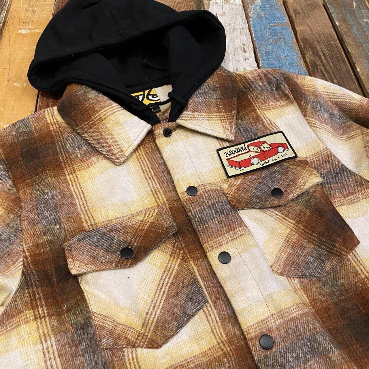 Krooked Double OK Flannel Brown