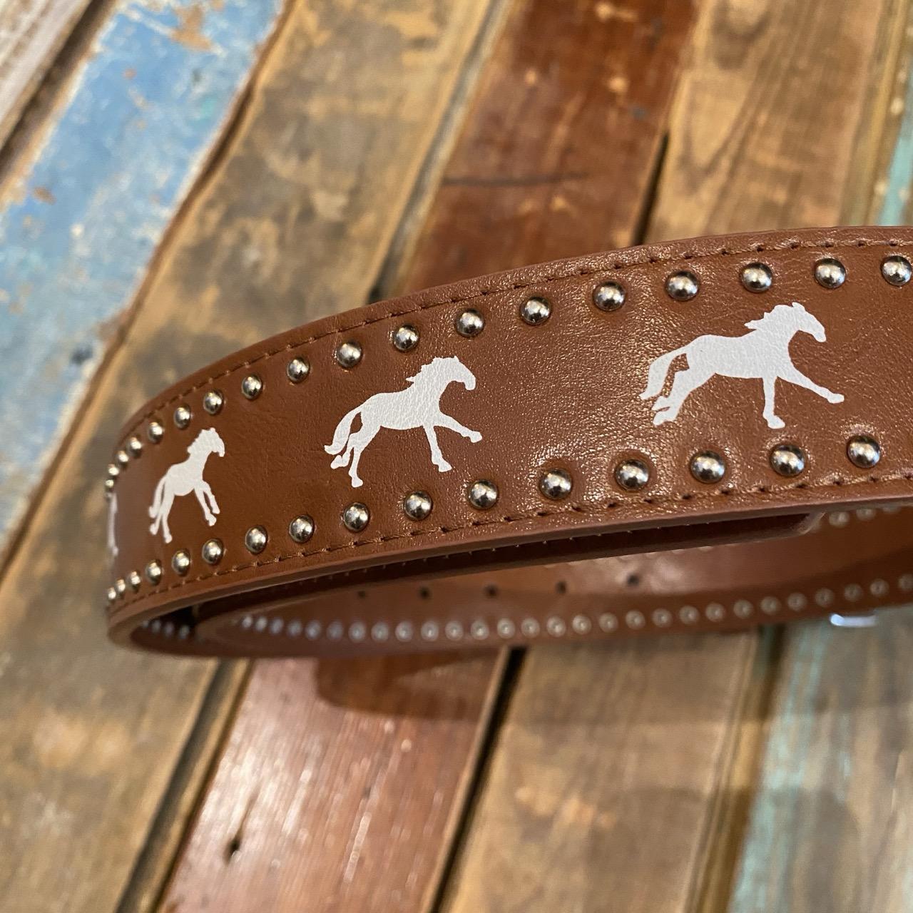 Loosey Brown Stallion Belt