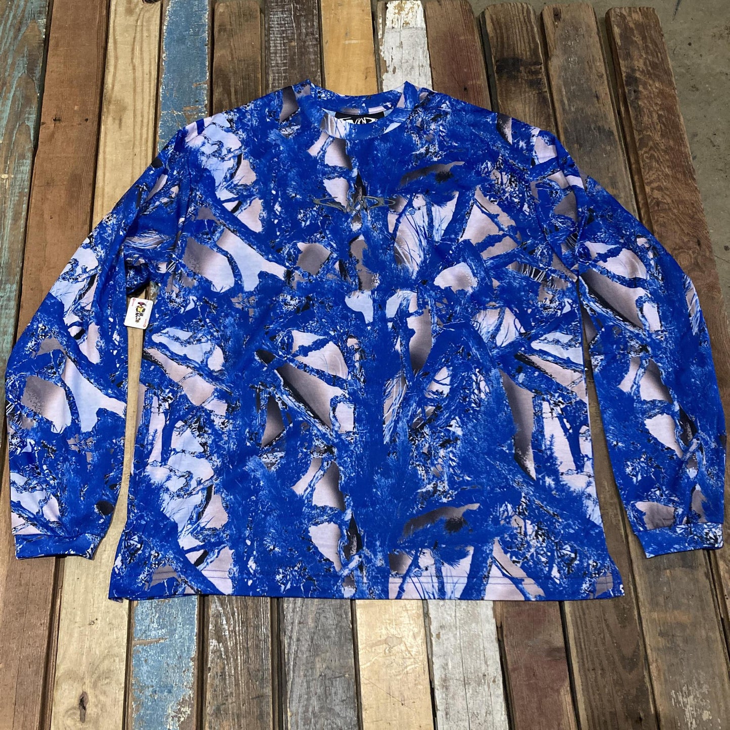 GREY GRADIENT CAMO LONG SLEEVE