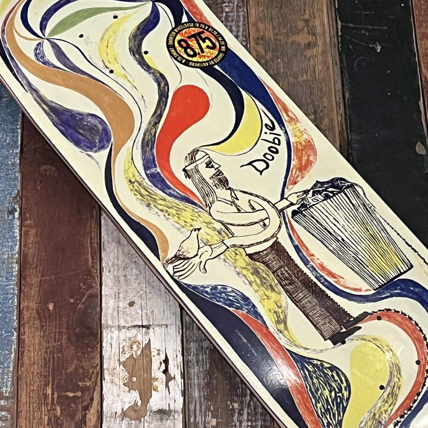 Anti-Hero Doobie Expressions 8.75" Deck