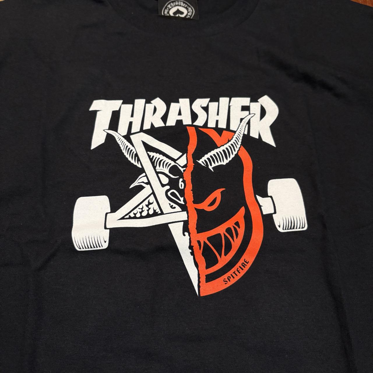 THRASHER X SPITFIRE - THRASH & BURN Tee