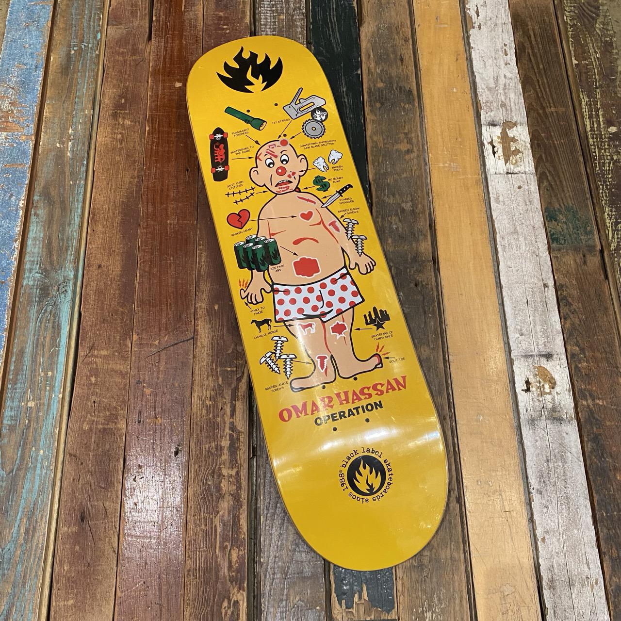 Black Label Omar Hassan "OPERATION" 8.38" Deck