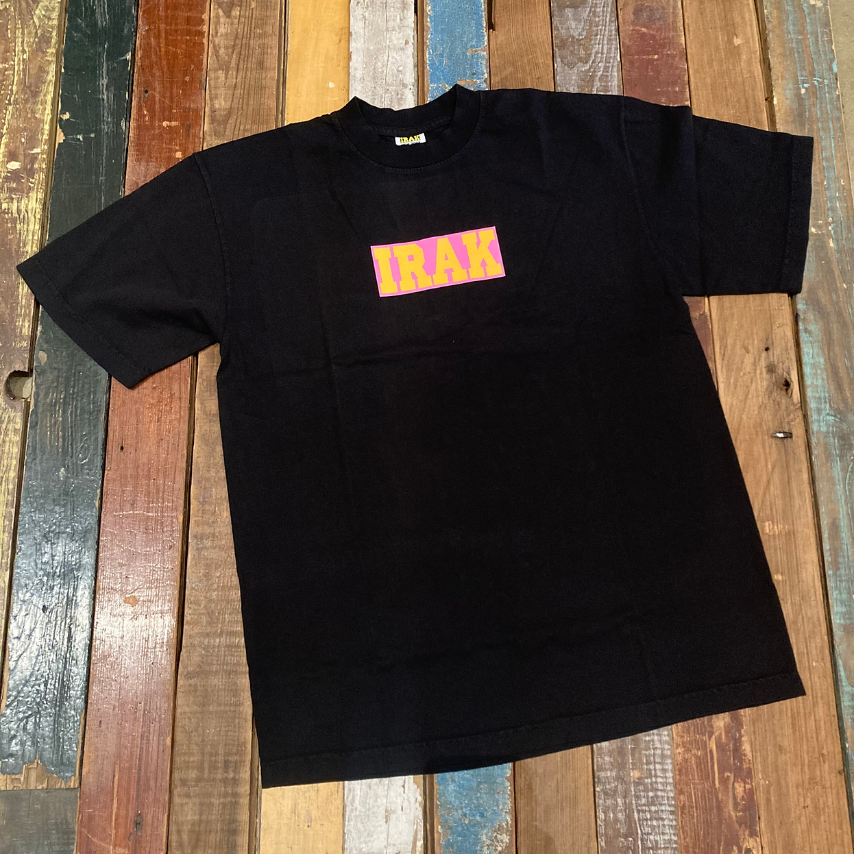 Neon IRAK Logo Tee