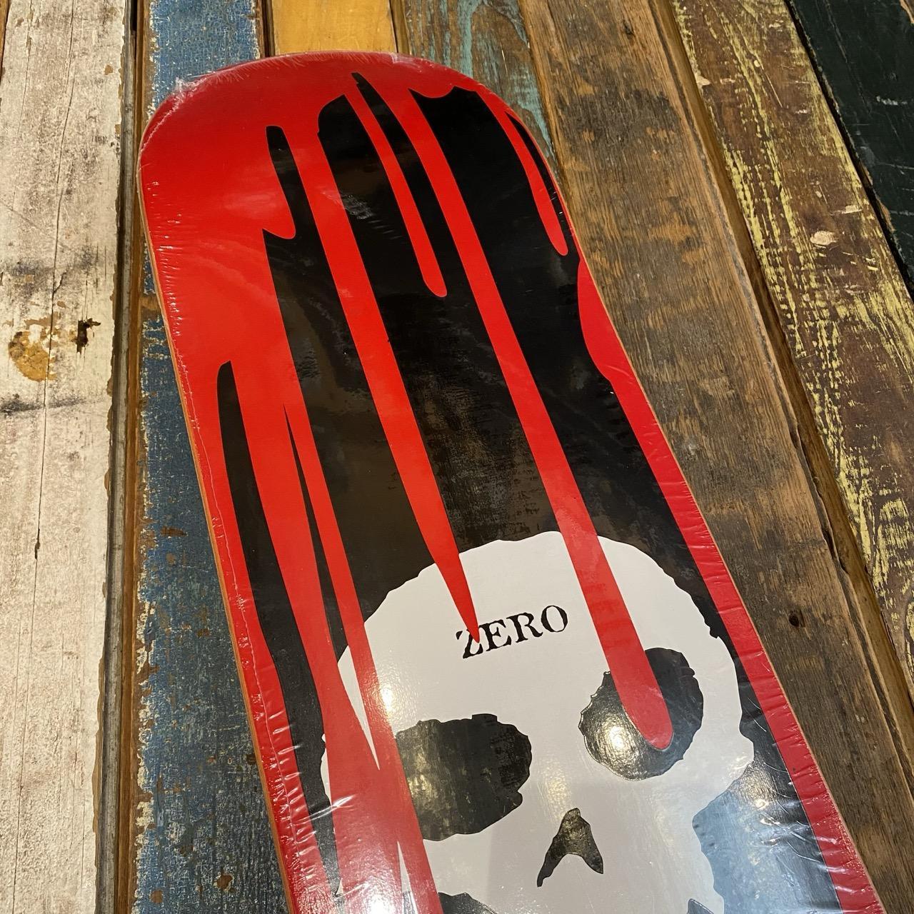 Zero Single Skull With Blood 8.25" Deck