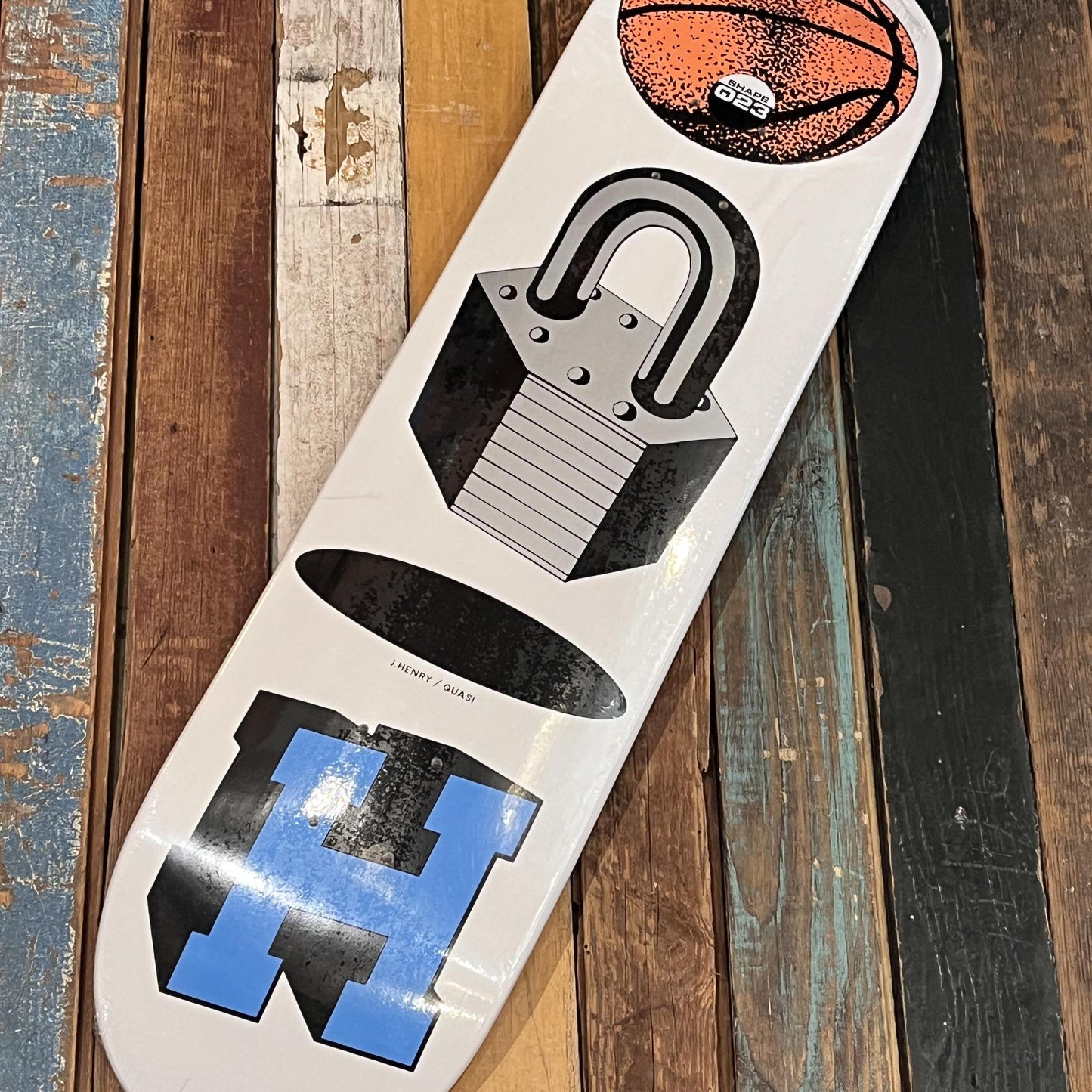 Quasi Justin Henry Locked 8.125" Deck
