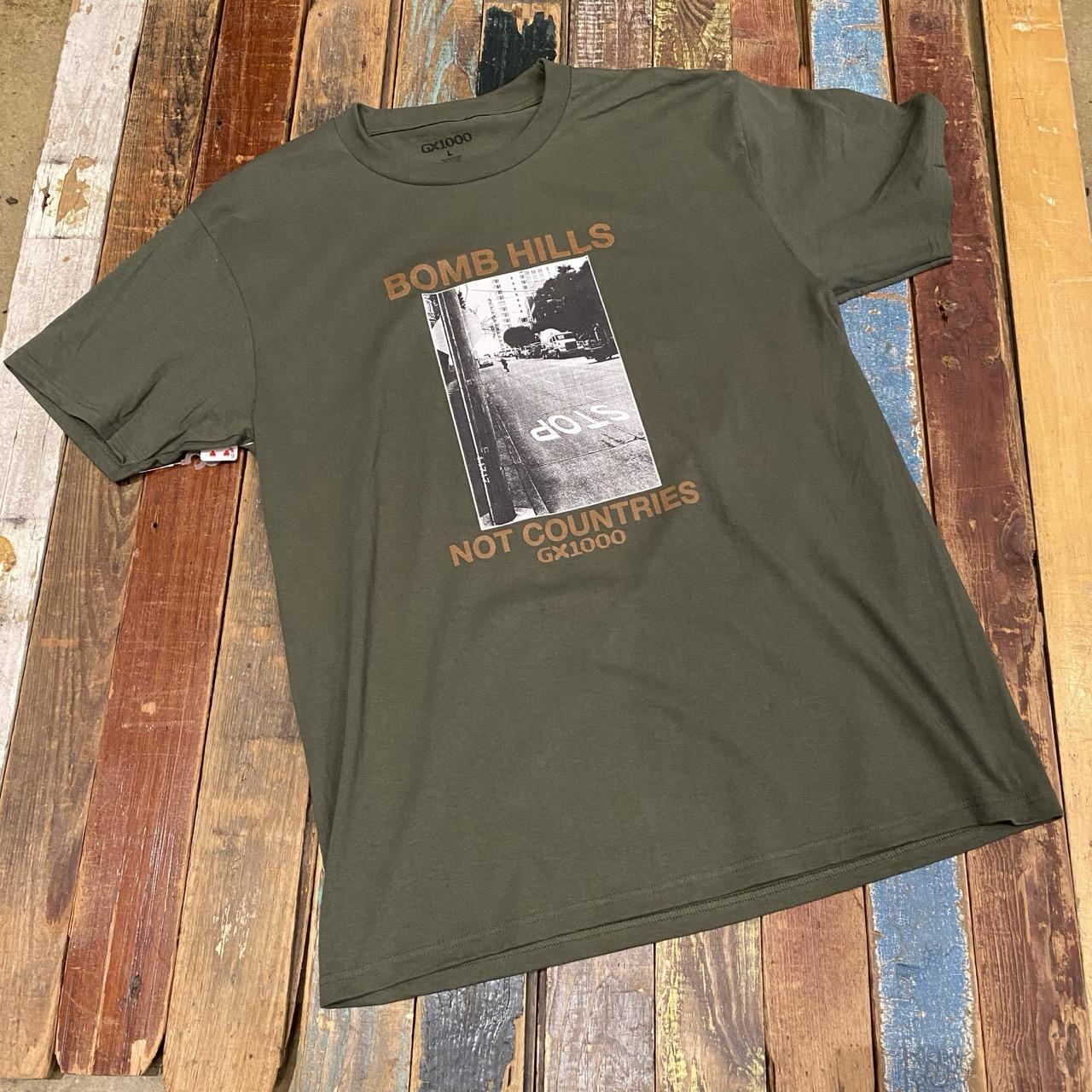 GX1000 Bomb Hills Not Countries Tee