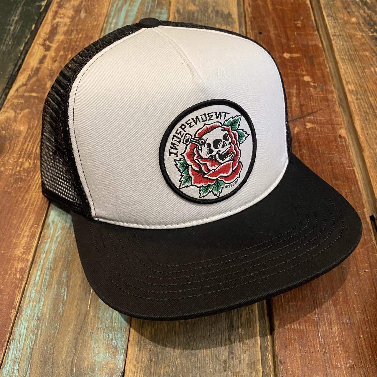 Independent Dressen Skull Rose Snapback Structured