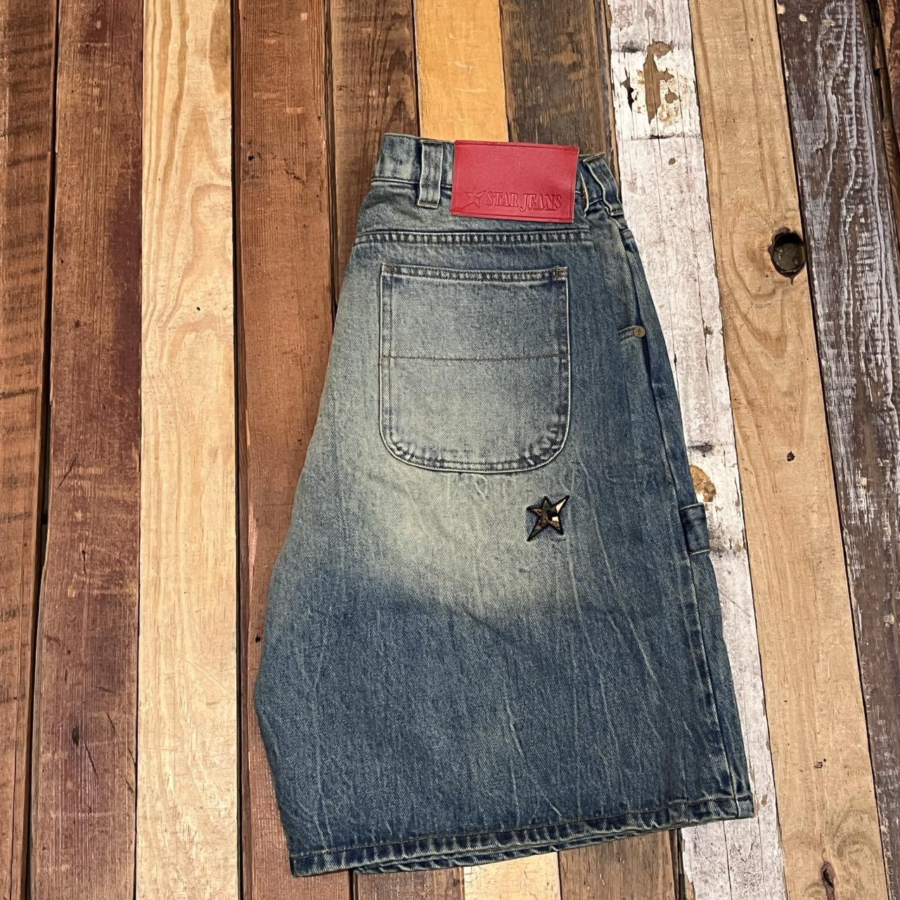 Carpet Company FADED C-STAR DENIM SHORTS