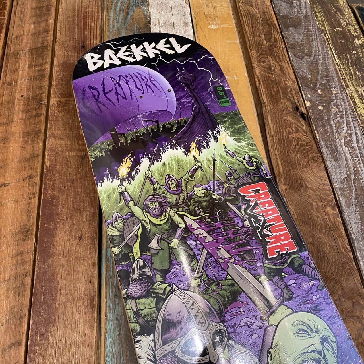 Creature Baekkel Warriors VX Deck 8.6in x 32.11in Deck