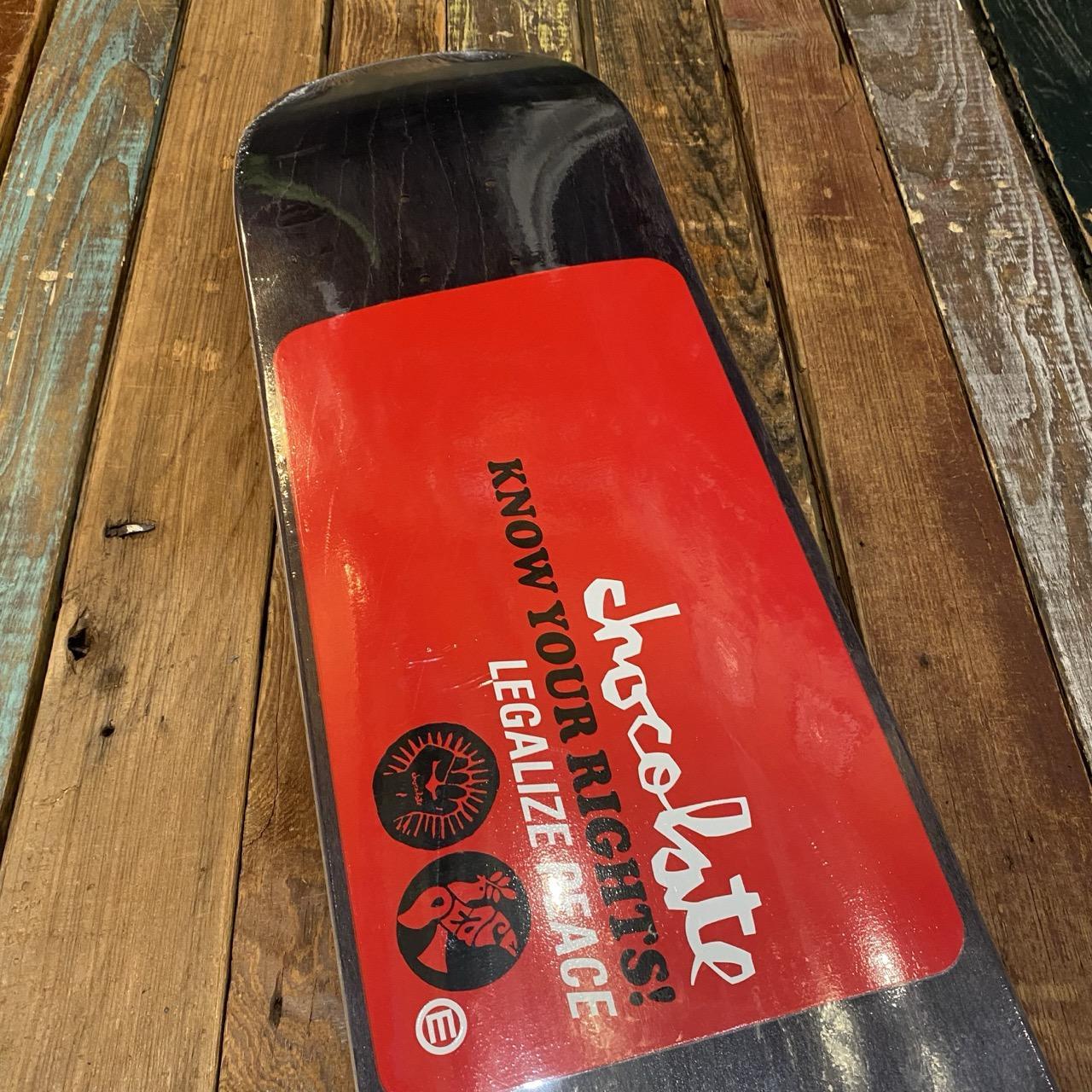 Chocolate Stevie Perez Know Your Rights 8" Deck