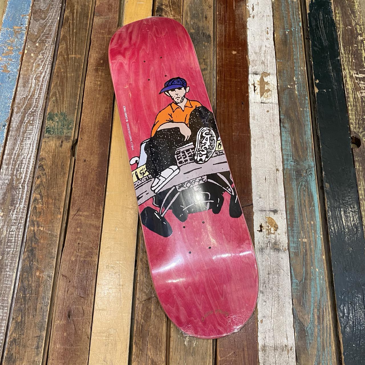 Cash Only Philly Santosuosso Deck "Y'all better charge y'all batteries"