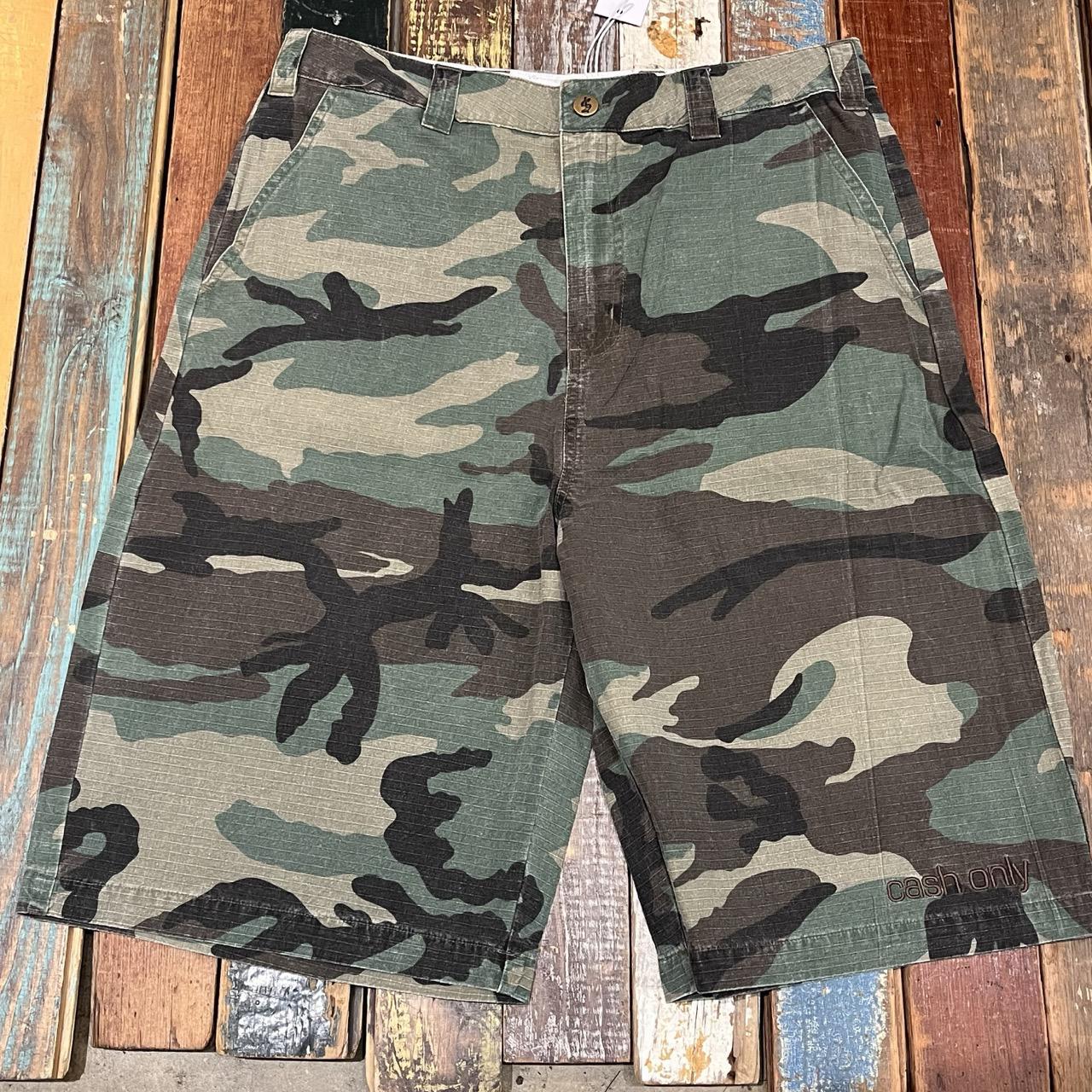 Cash Only Halfway Shorts (Camo)