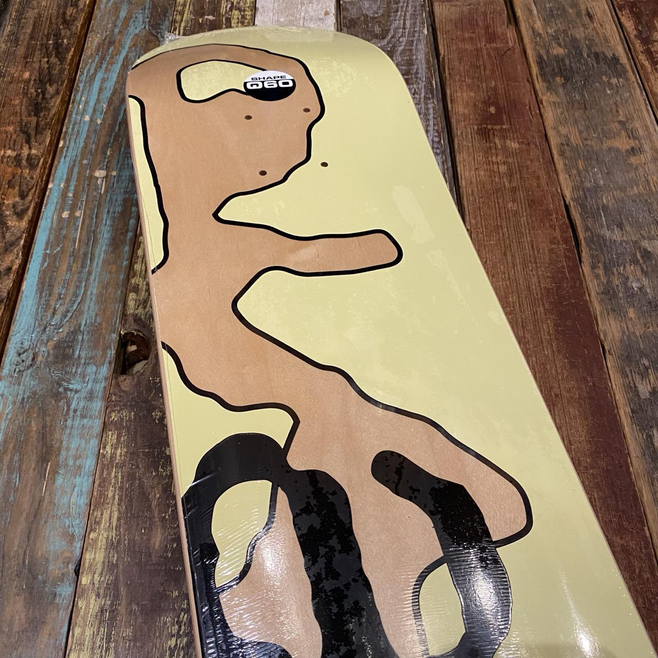 Quasi Lowercase 8" Yellow Deck