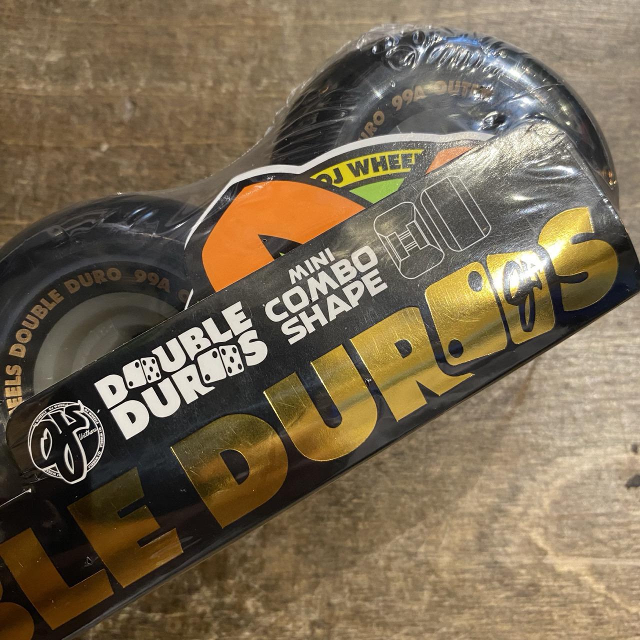 58mm Double Duro Black Gum Mini Combo 99a/95a OJ Wheels