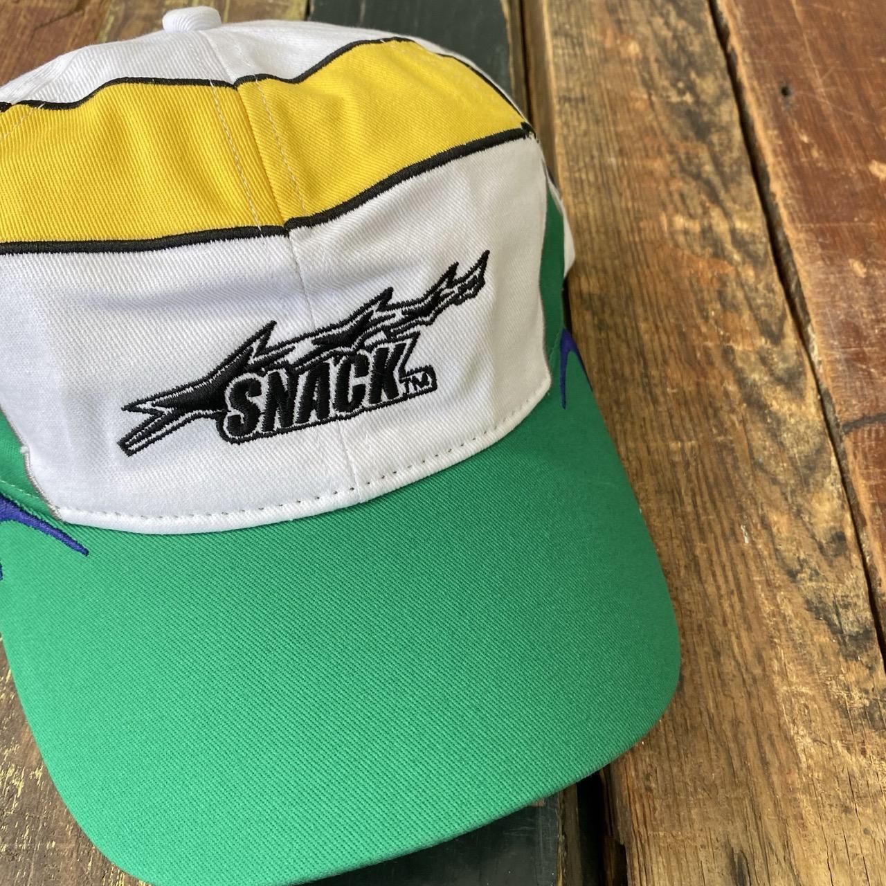 Snack Circuit Panel Hat (White/Green/Yellow)