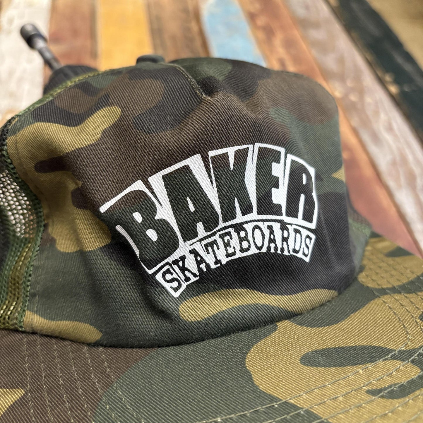 Baker Arch Logo Trucker
