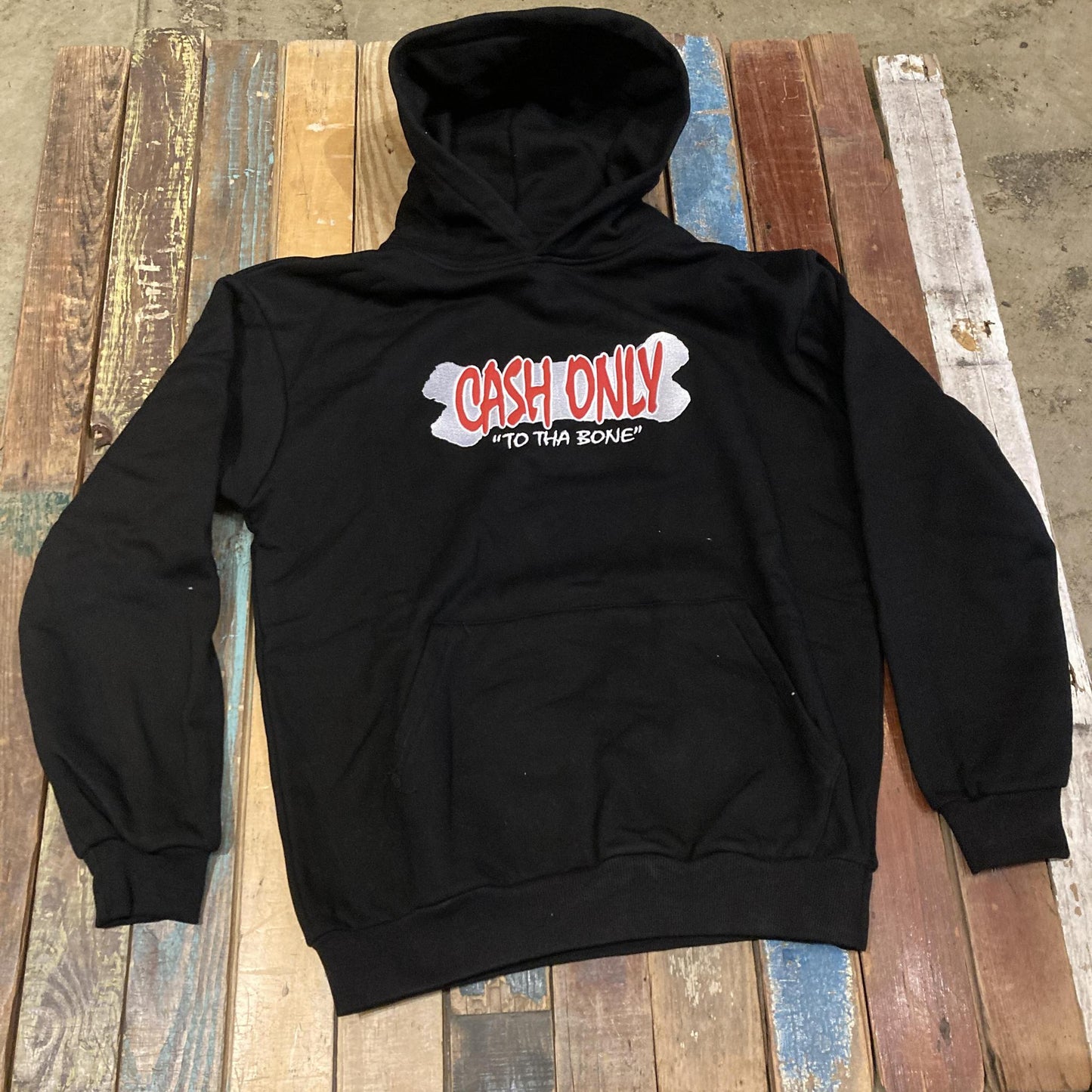 To Tha Bone Pullover Hood