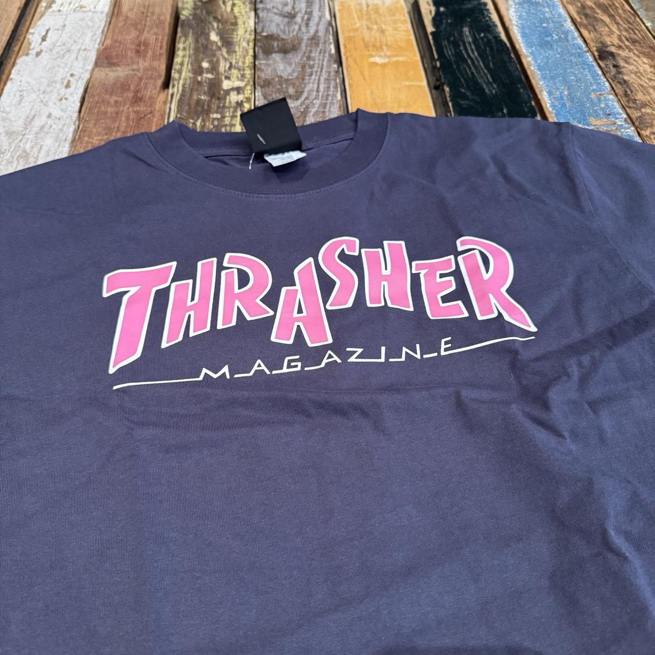 Thrasher Parra Mag Boxy T-Shirt - (Navy)