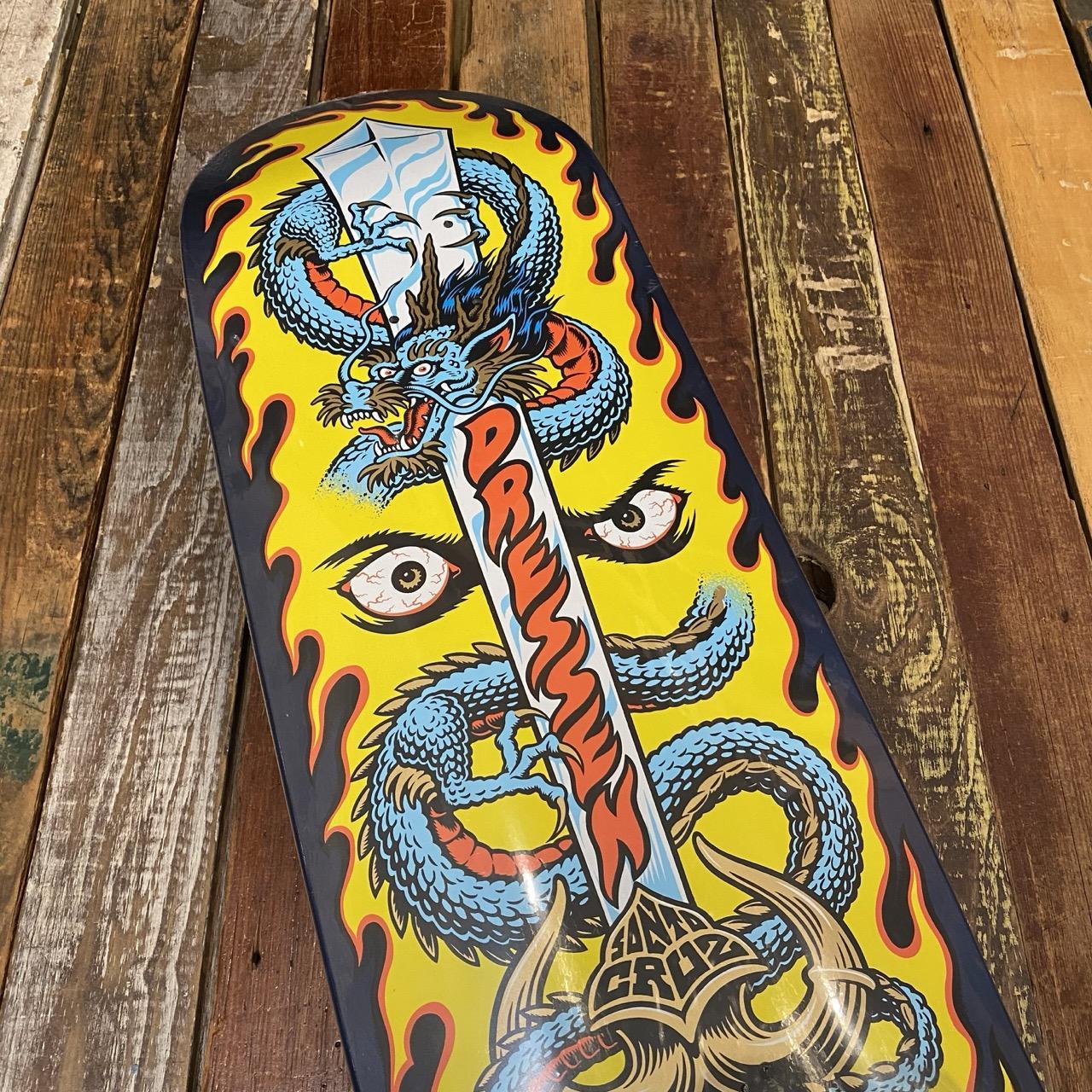Santa Cruz Dressen Sword Pro Shaped 9.25in x 31.95in Deck