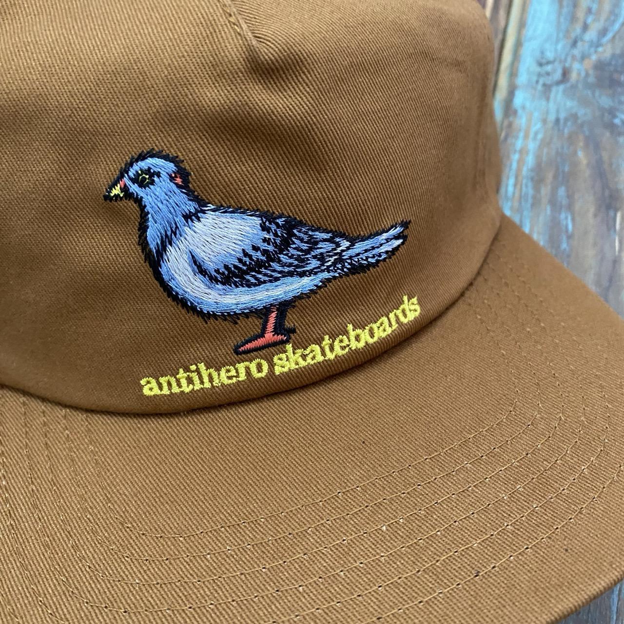 Anti-Hero LIL PIGEON Hat (Brown/Yellow)