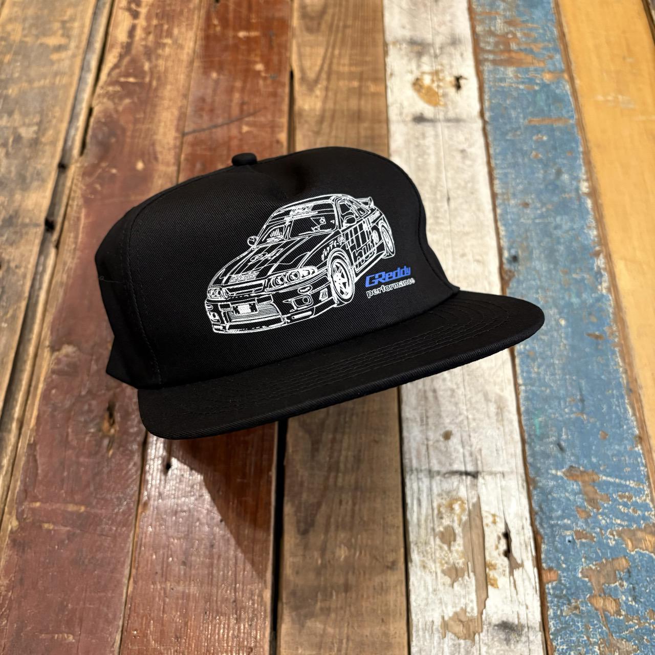 HUF X GREDDY DIAGRAM SNAPBACK - BLACK