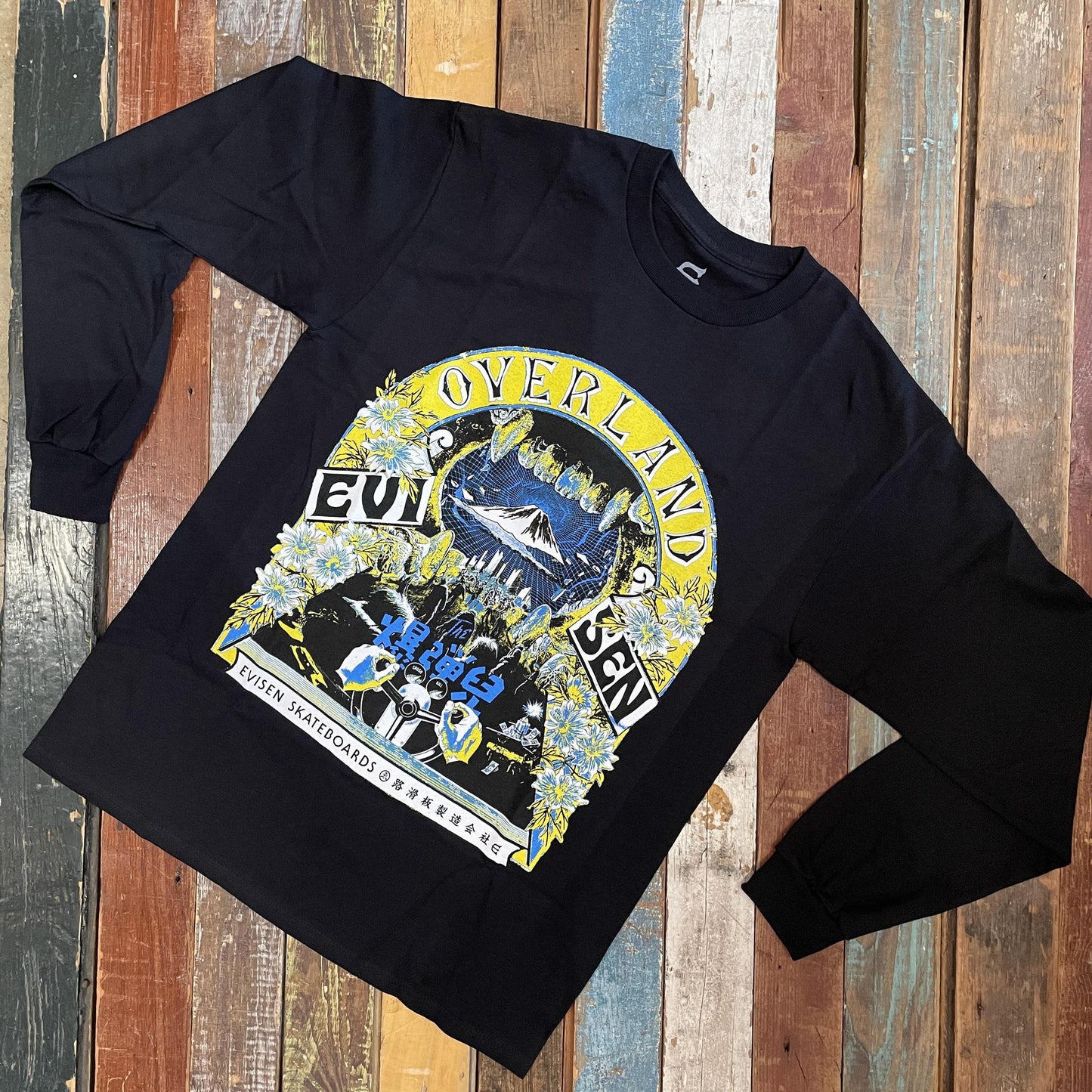 Evisen OVERLAND Longsleeve Tee Black