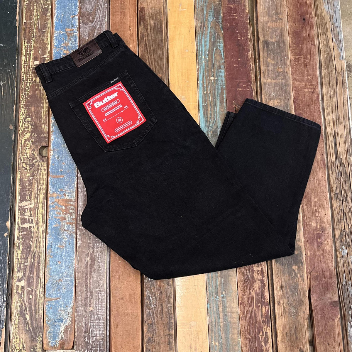 Santosuosso Denim Jeans (Flat Black)