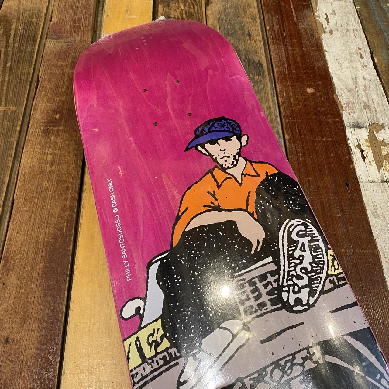 Cash Only Philly Santosuosso Deck "Y'all better charge y'all batteries"