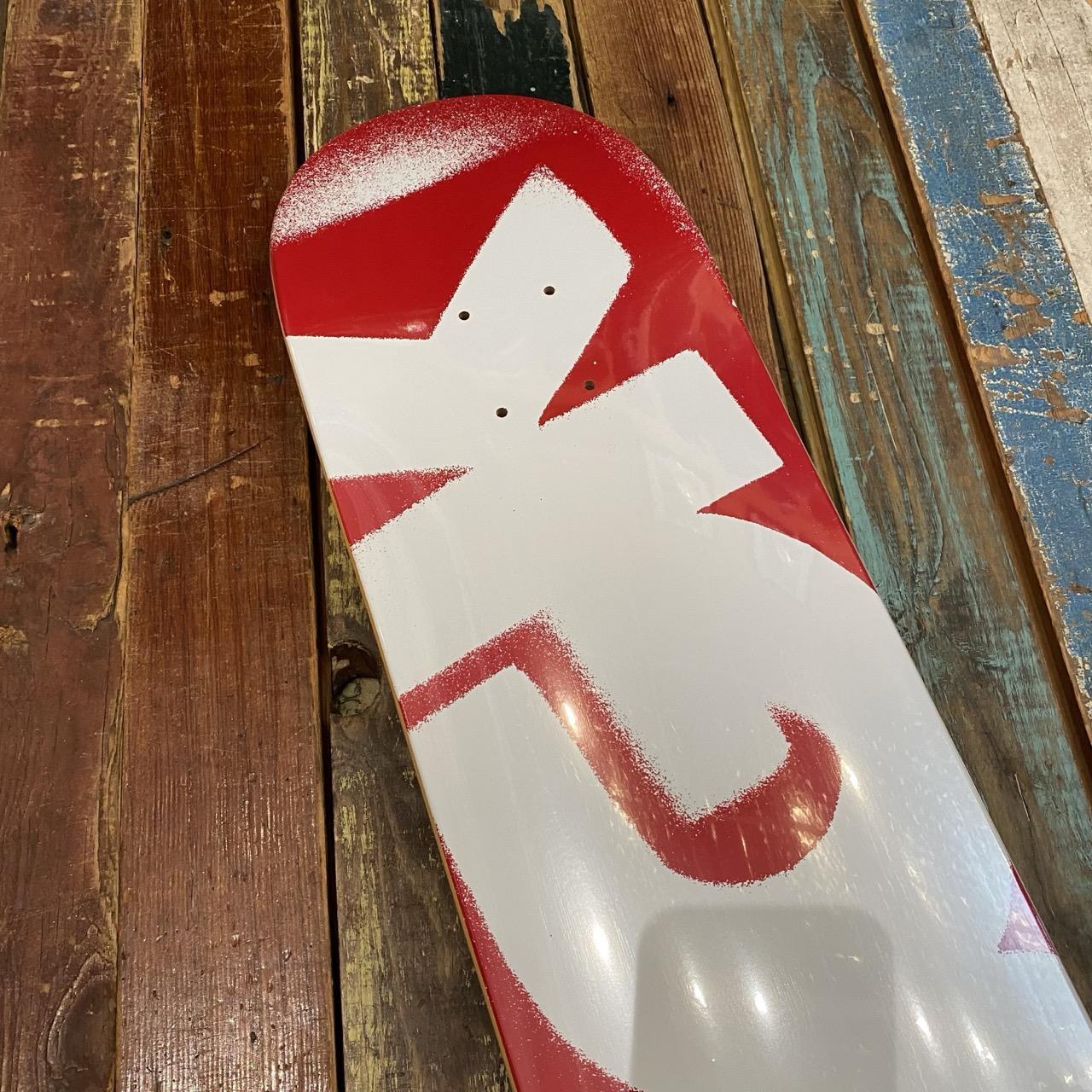 DGK O.G. Logo Deck Red/White - 8.06" Deck