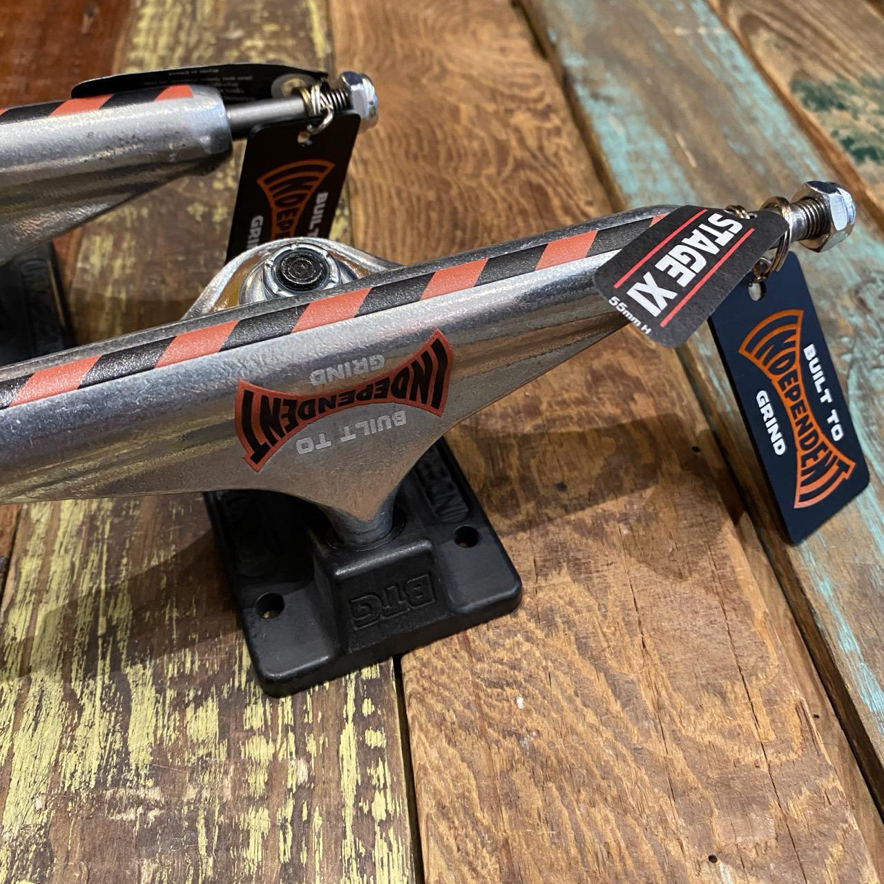 Independent Stage 11 Built To Grind Silver Black