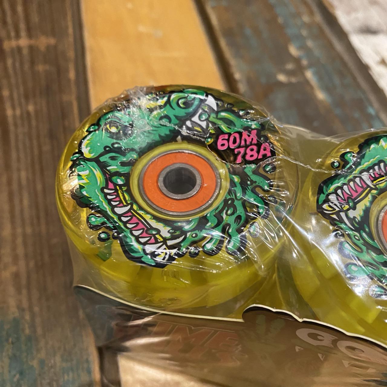 60mm Gator Swamp Spew Light Ups OG Slime Yellow 78a