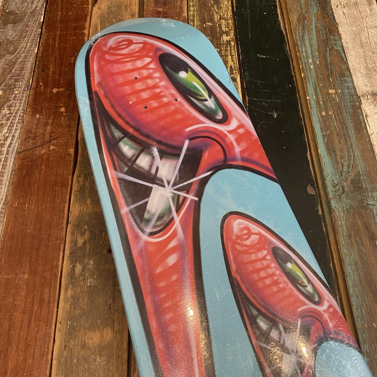 HUF Kenny Scharf Karbombz Cruiser Deck Teal 8.4"