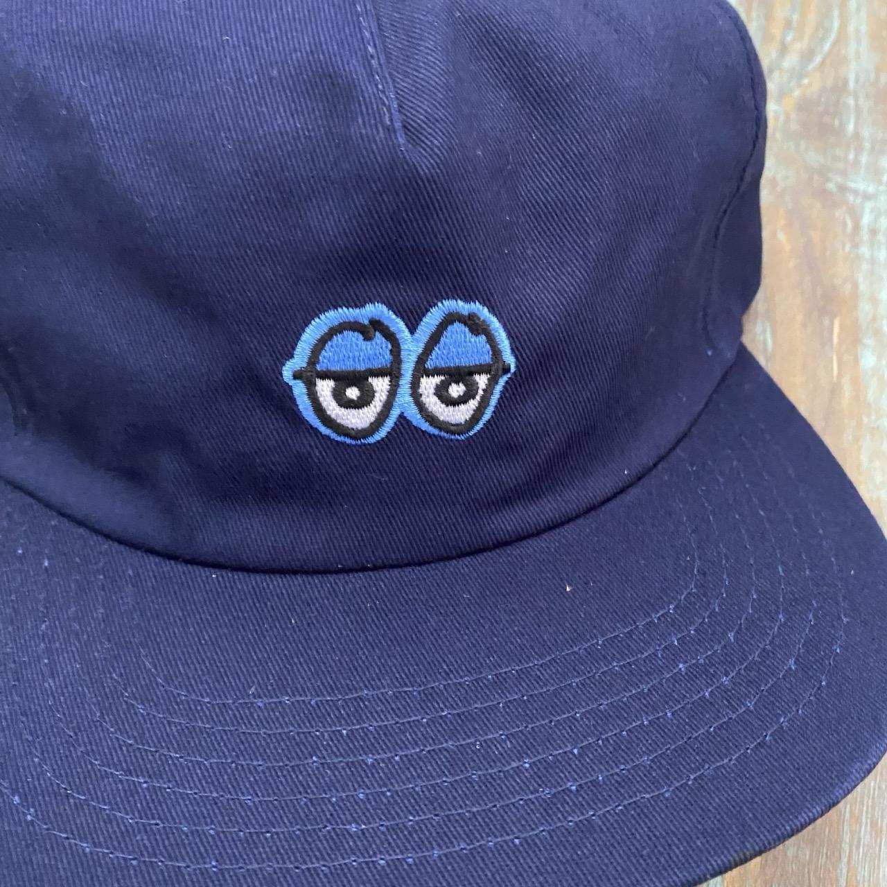 Krooked Eyes Snapback (Navy/Blue)