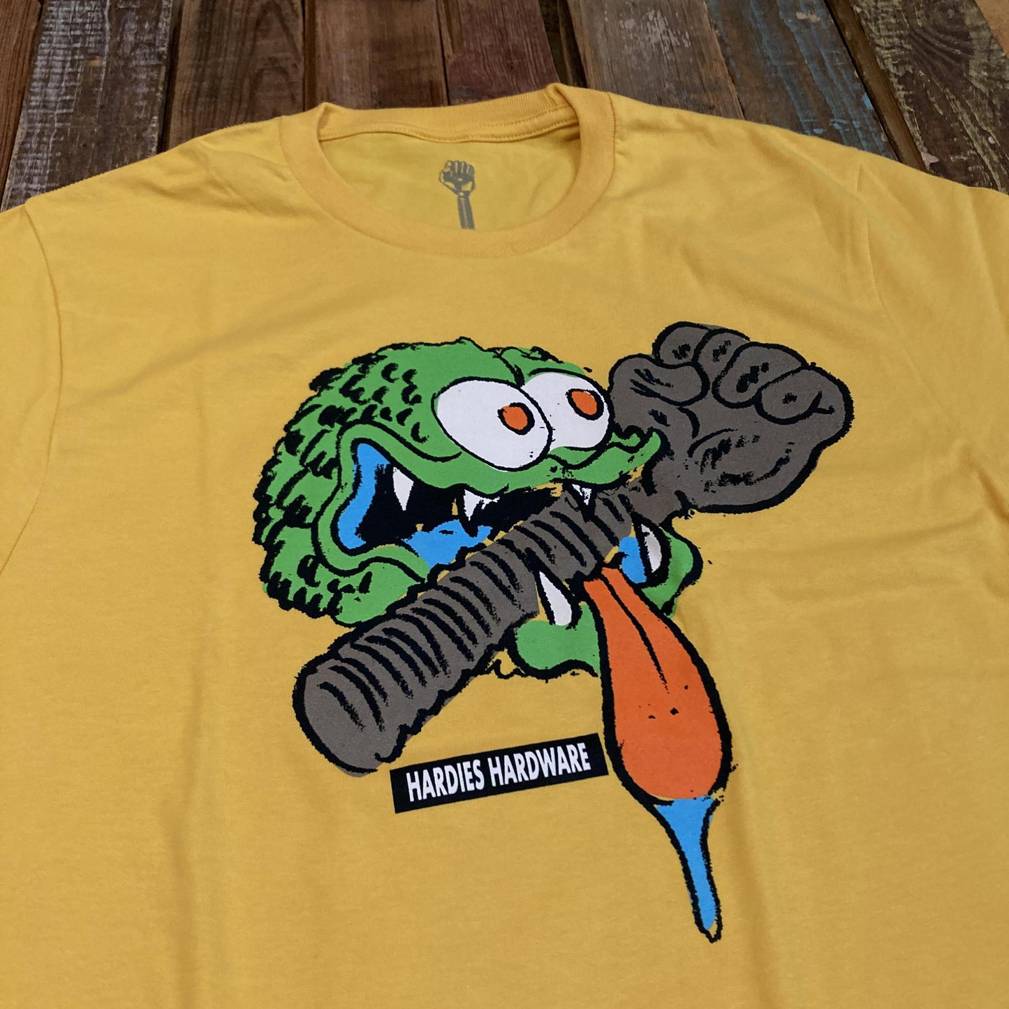Hardies The Thing Tee Yellow