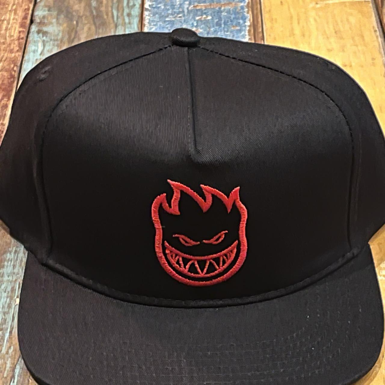 Spitfire Bighead Structured Snapback (Black/Red)