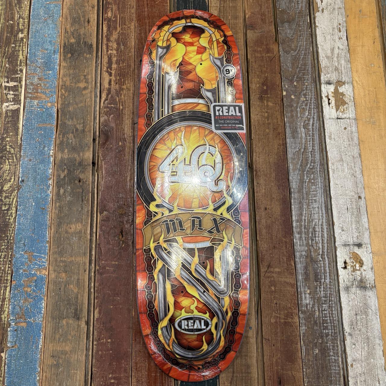 Real Skateboards MAX 4Q CATHEDRAL Deck