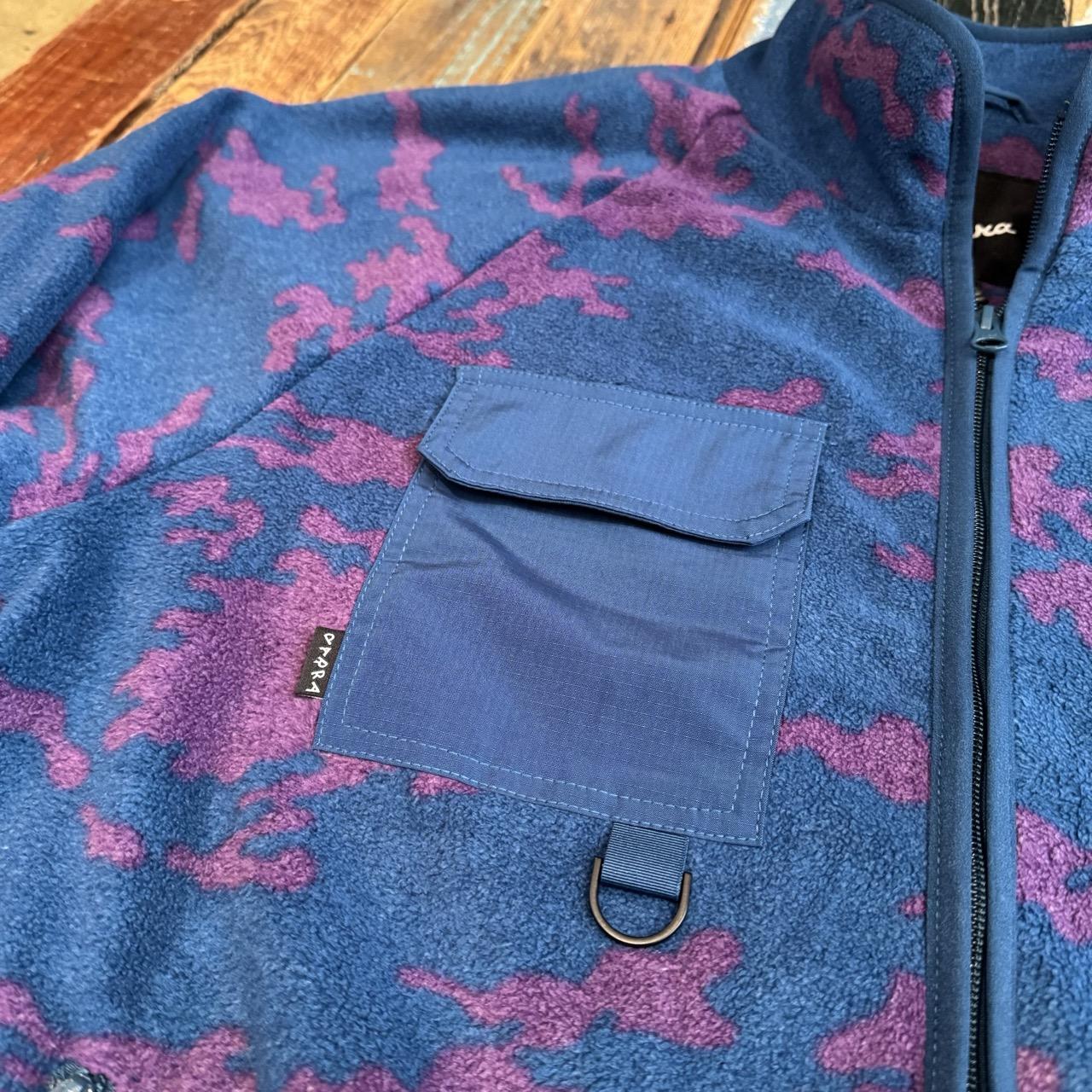 Parra Purple Darwin Camo Fleece