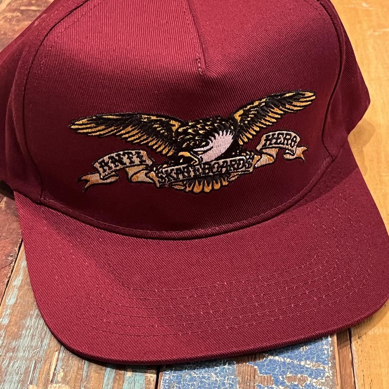 Anti-Hero Eagle Snapback (Dark Red)