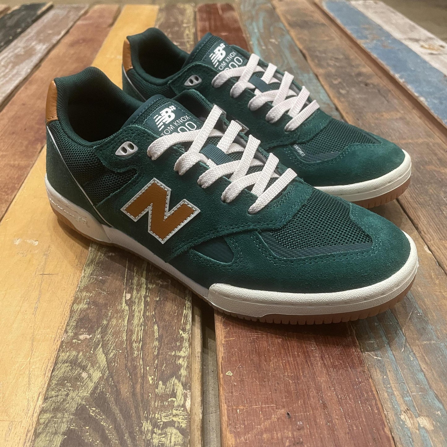 New Balance NB Numeric Tom Knox 600 Marsh Green / Tan