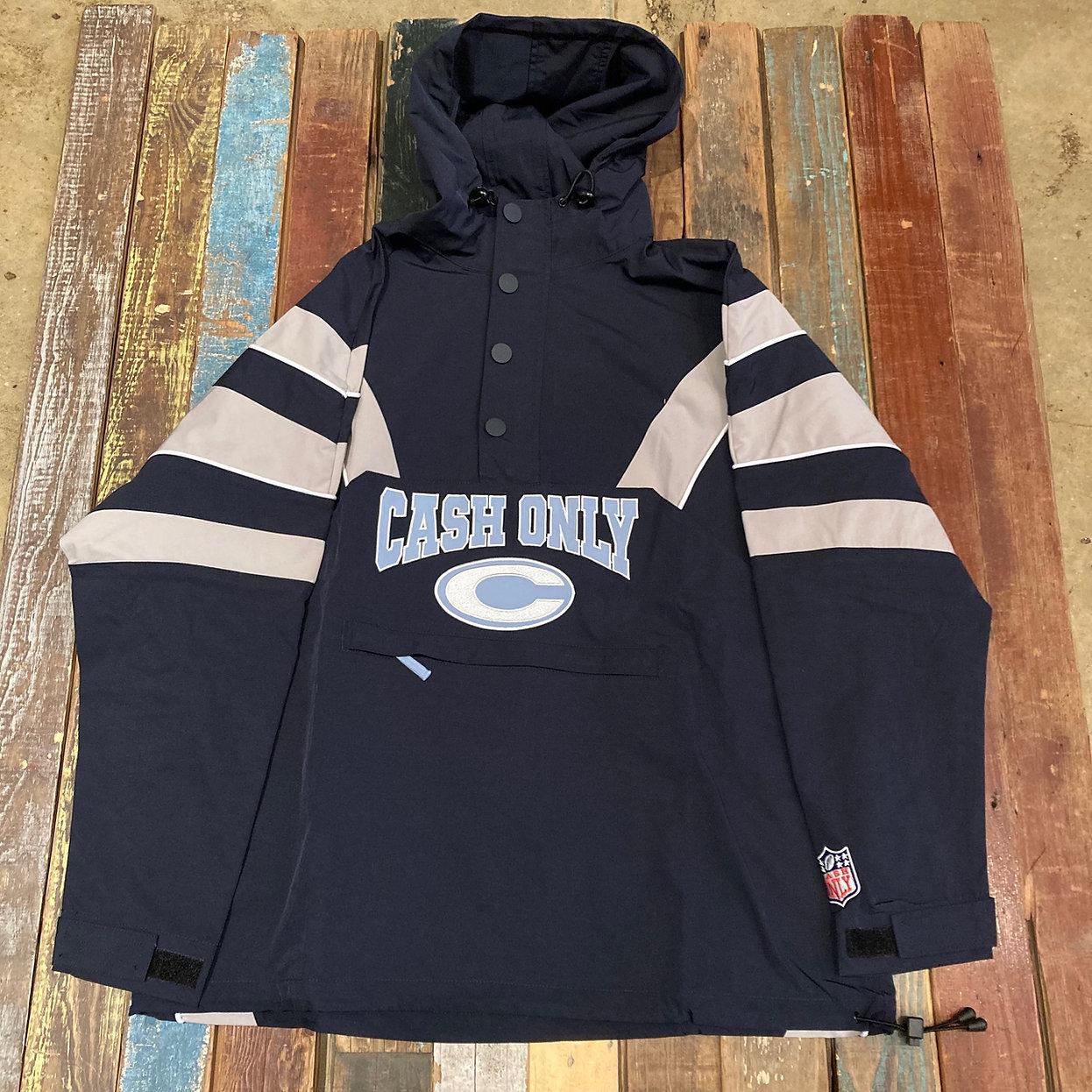 Cash Only League Anorak Jacket Navy