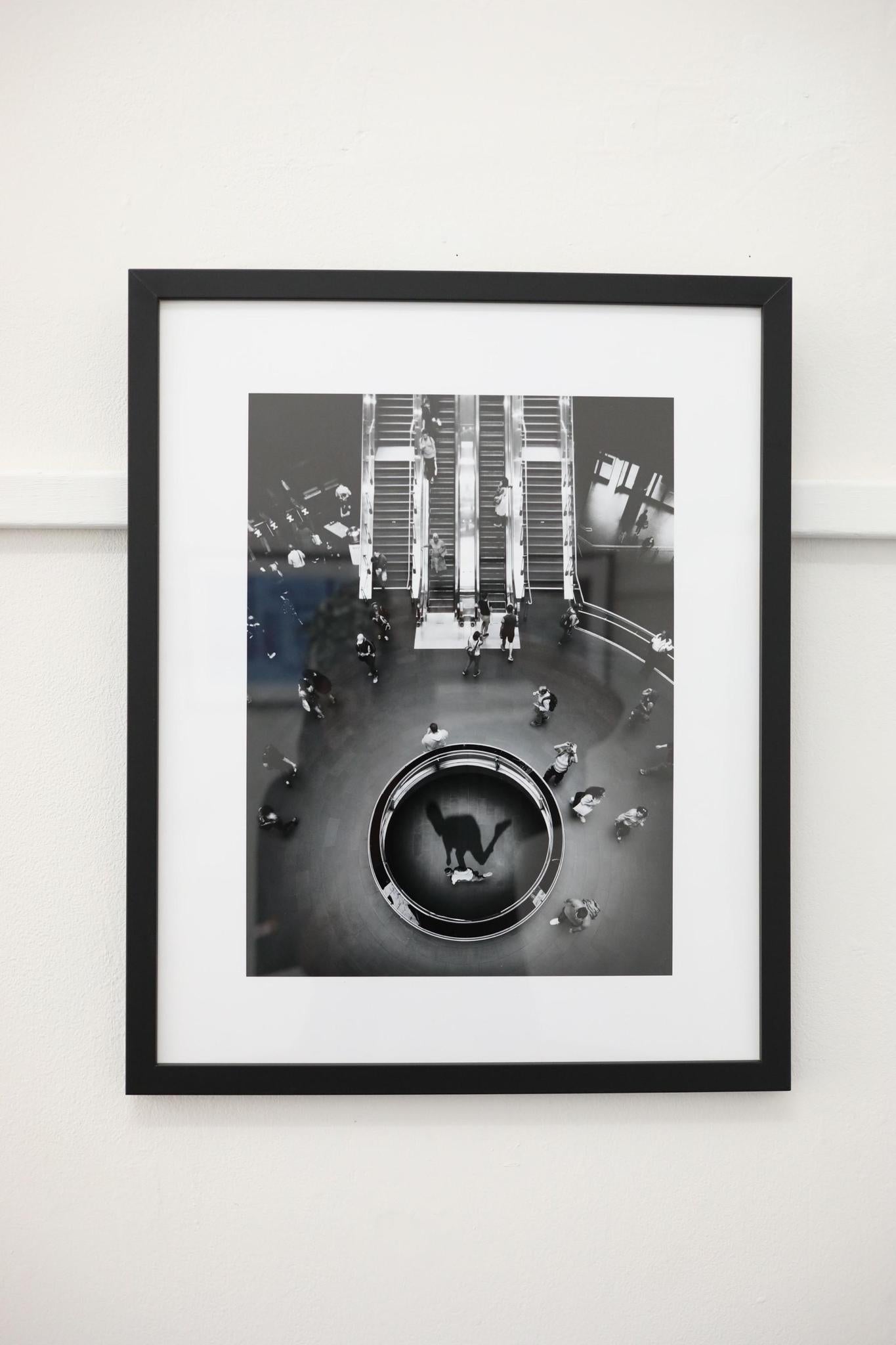 Escalator Scene Photo Print By Jake Darwen