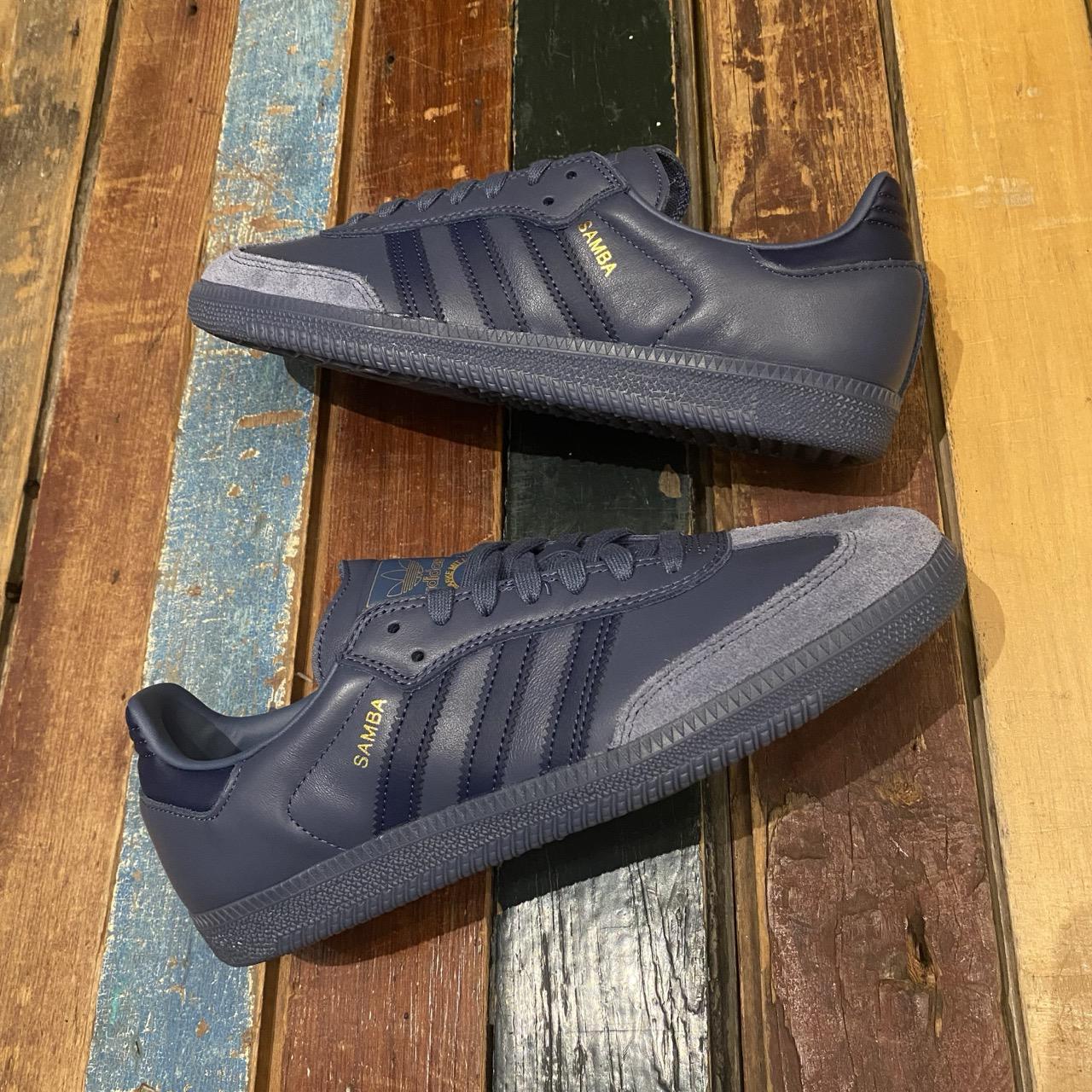 ADIDAS Samba ADV (Preloved Ink / Gold Metal) humidity ADIDAS Samba ADV (Preloved Ink / Gold Metal) humidity