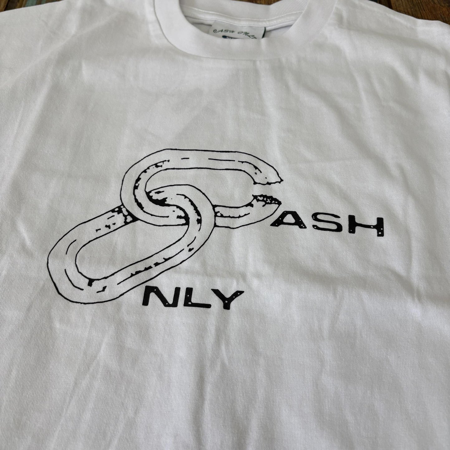 Cash Only Chain Tee