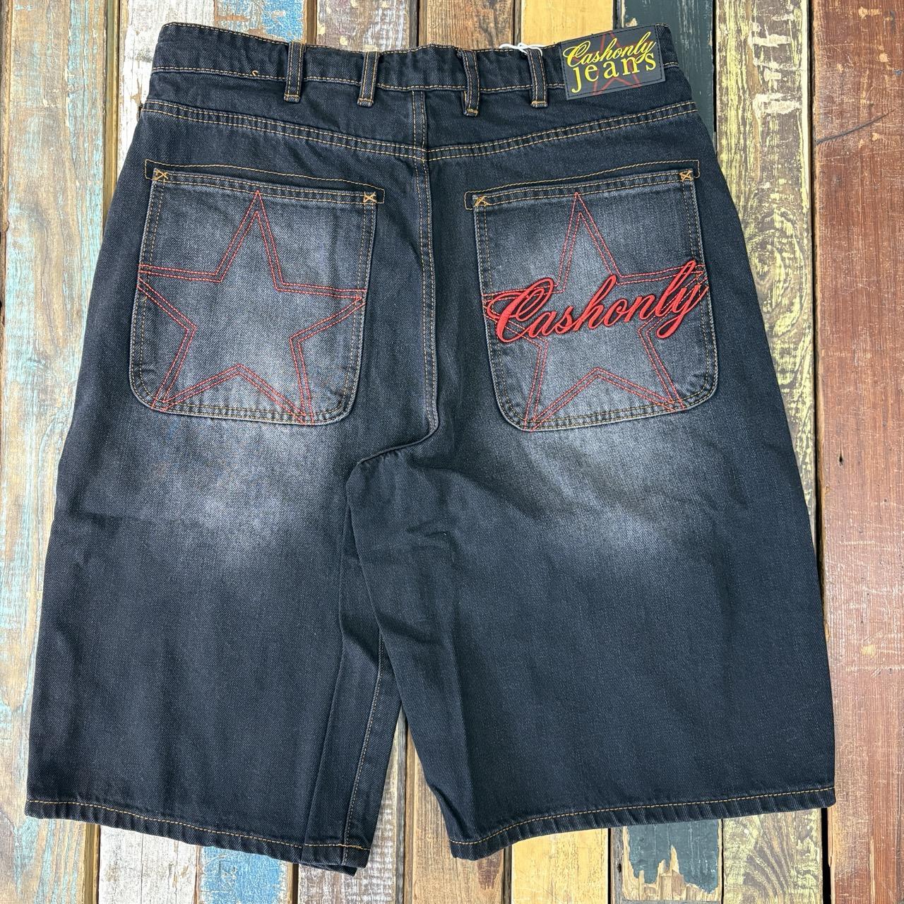 Cash Only Club Denim Shorts